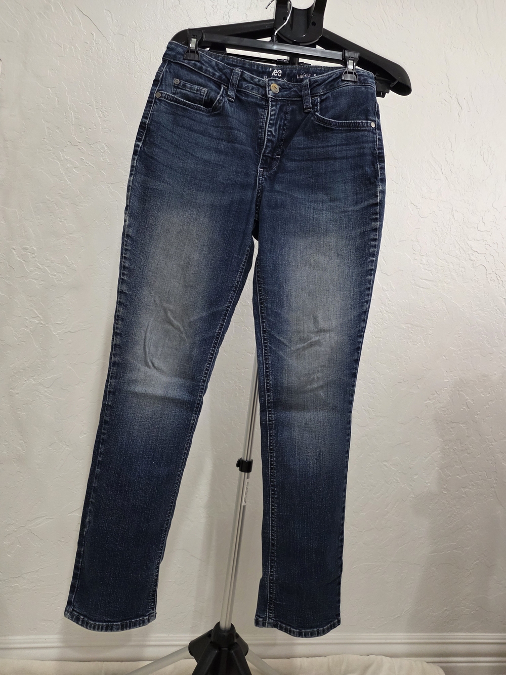 Lee Women's Dark Blue Straight-Leg Jeans